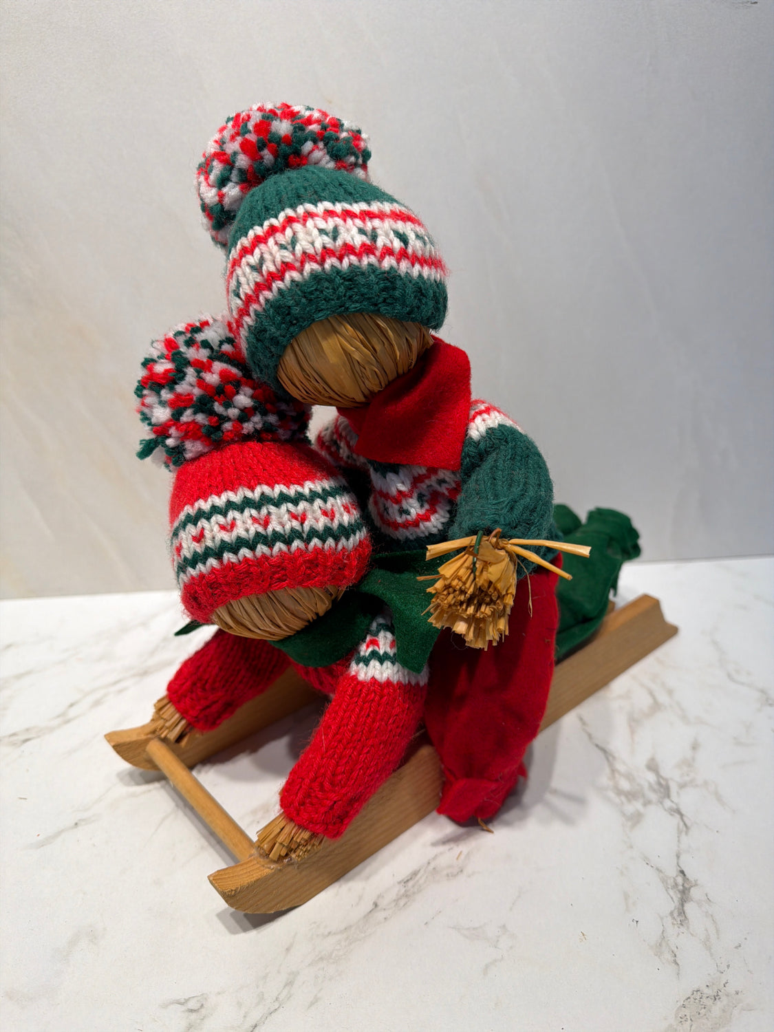 Sledding Figurine