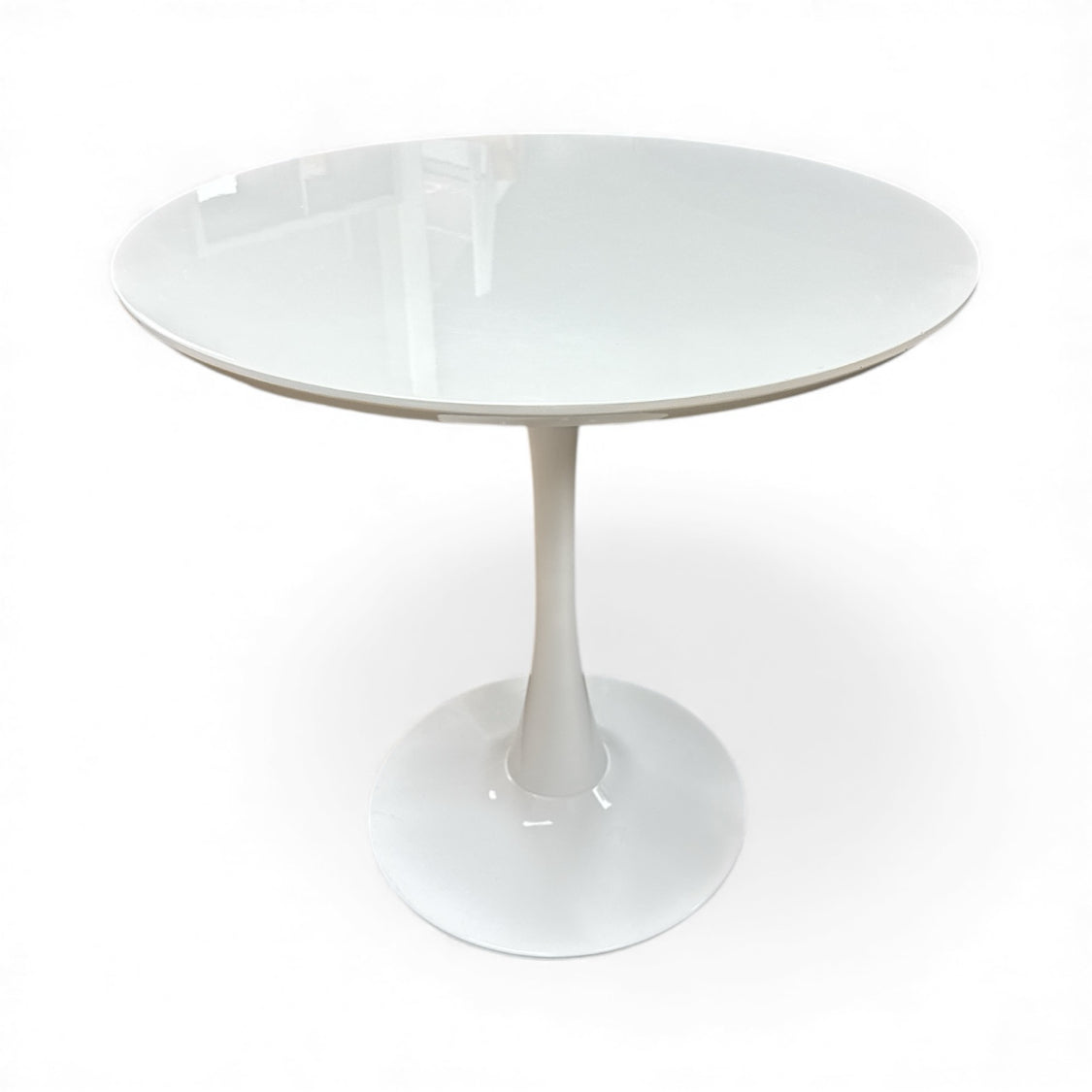 White Table 32" Round