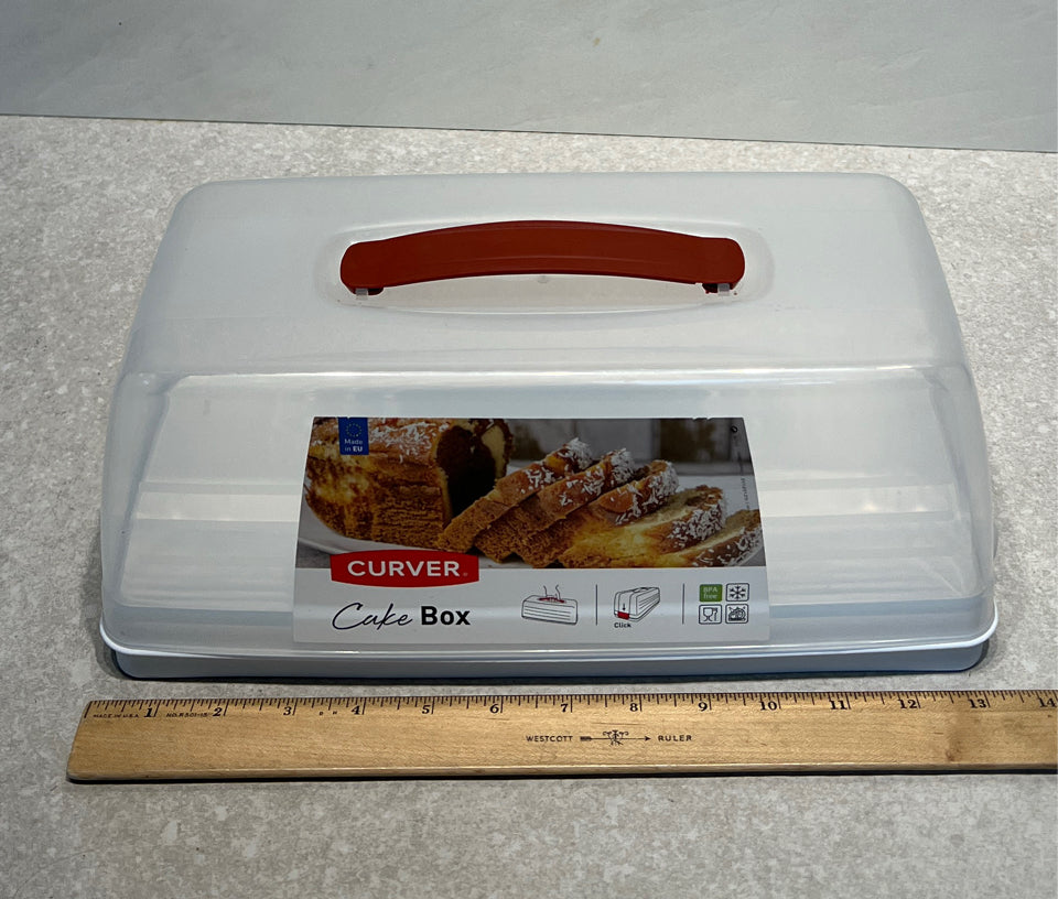 Covered Cake Box