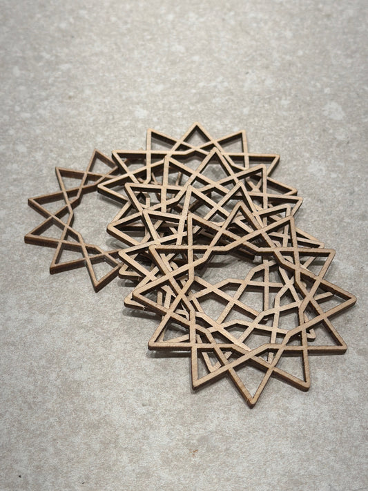 Set Of Star Oraments