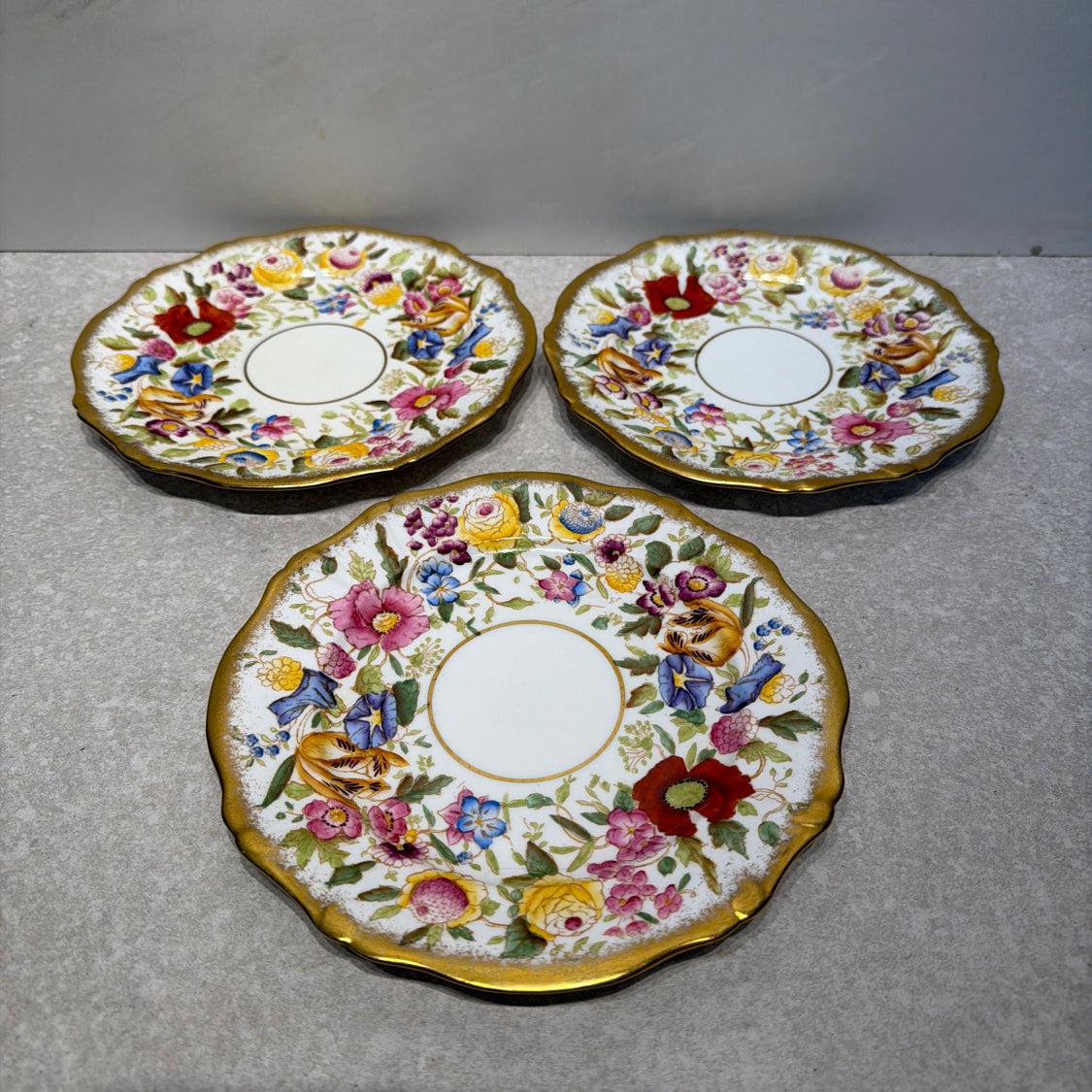 Set of 3 Hammersley Plates