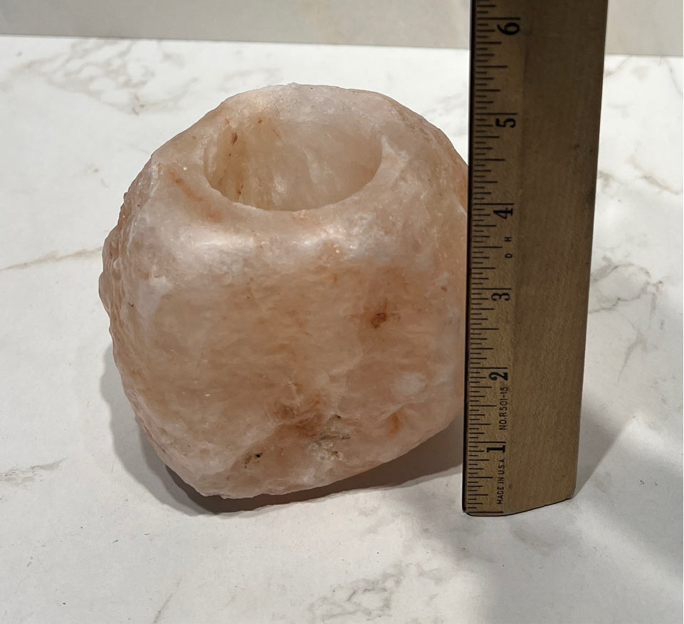 Salt Candle Holder