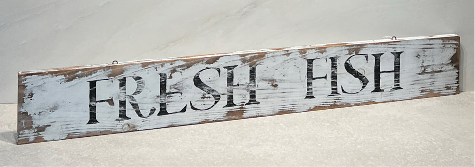 Fresh Fish Sign