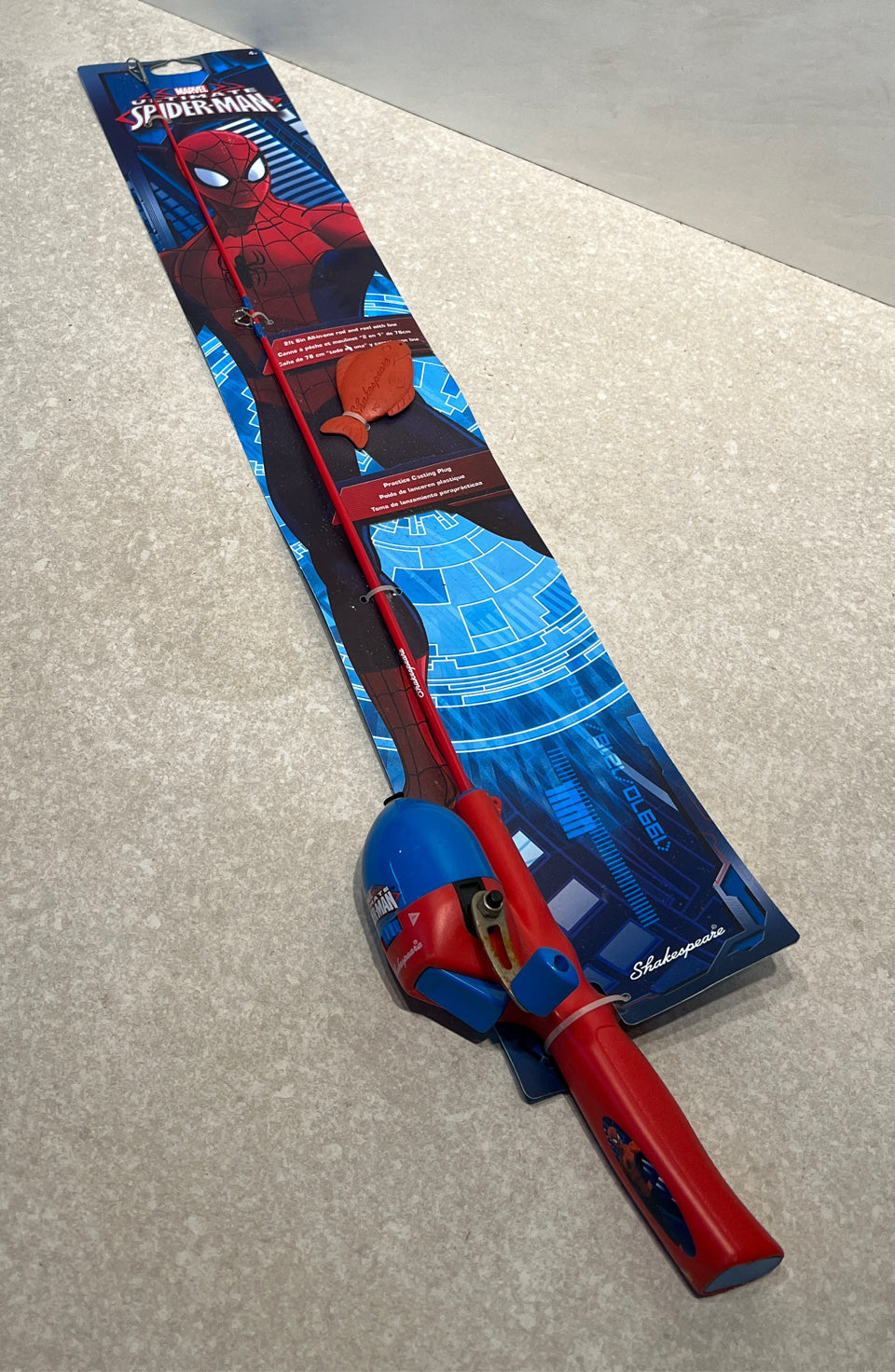 Spiderman Fishing Pole