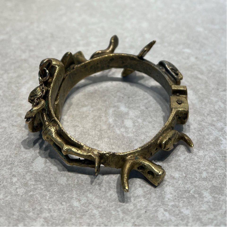 African Brass Bracelet