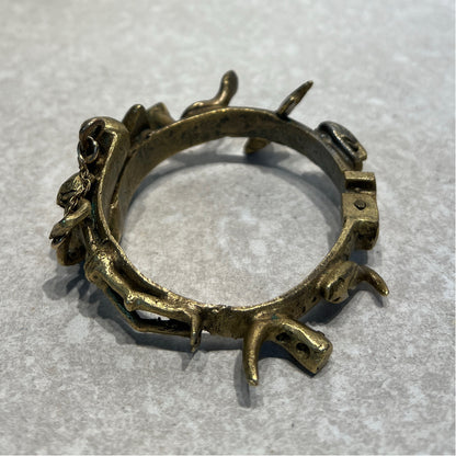 African Brass Bracelet