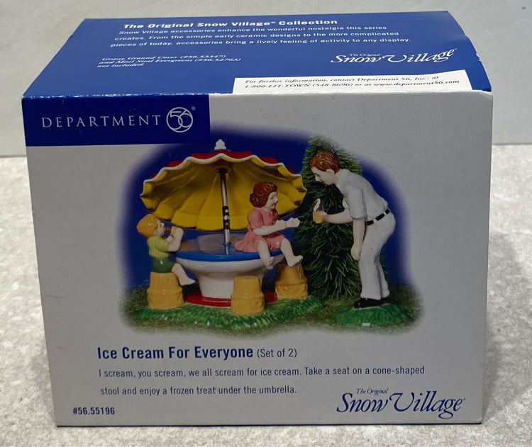 Dept. 56 Ice Cream for Everyone