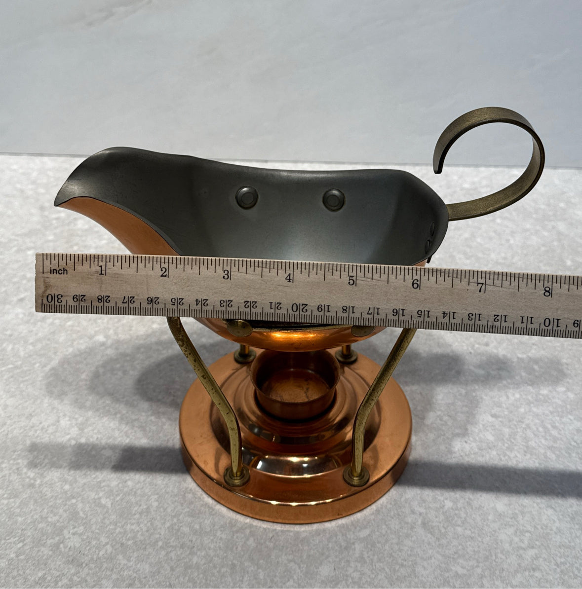 Copper Gravy on Stand