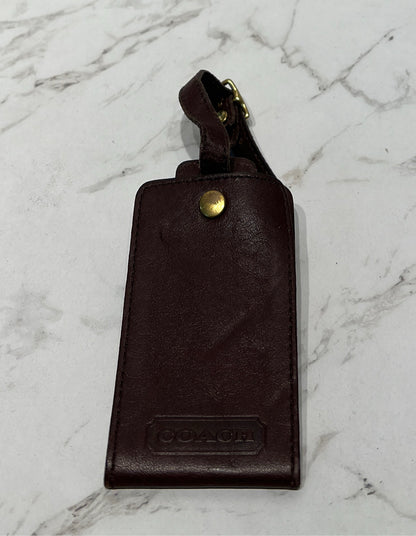 Coach Luggage Tag
