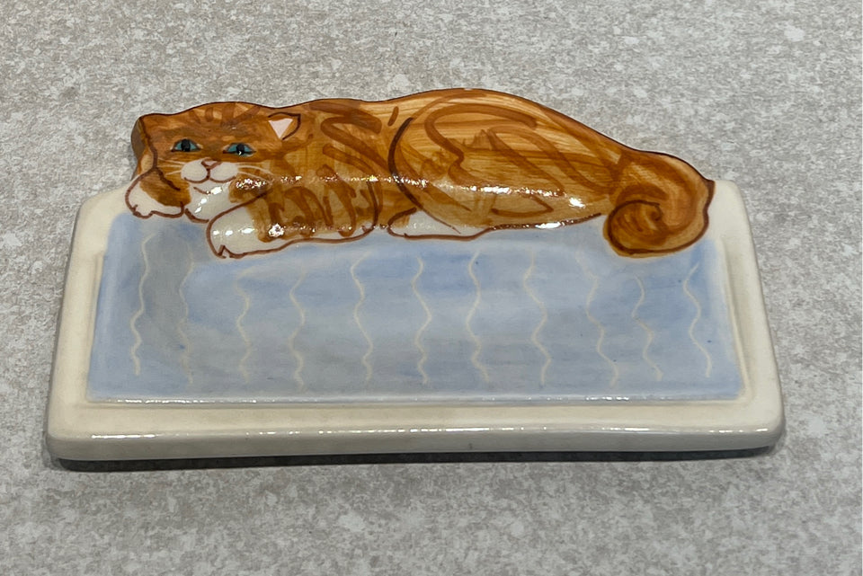 Cat Trinket Tray