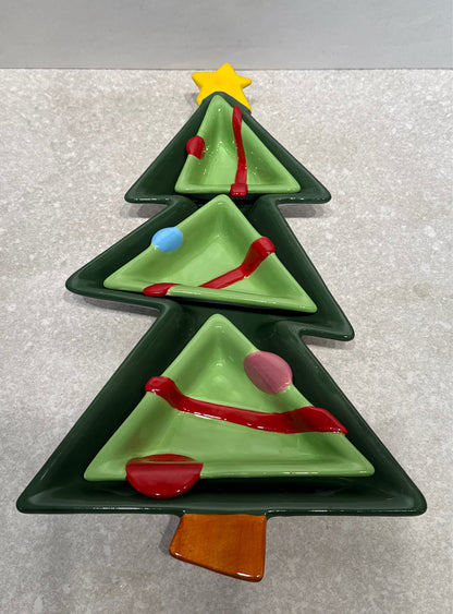 Christmas Tree Plate