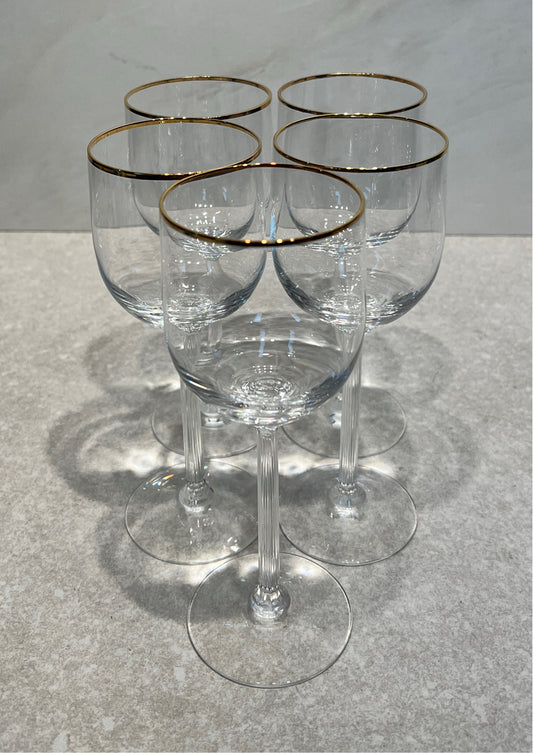 Set of 5 Lenox Glasses
