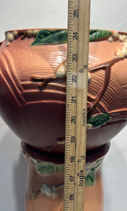 Roseville 2 Piece Planter (As-Found)