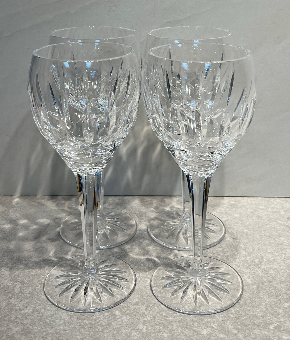 Set of 4 Waterford Glasses