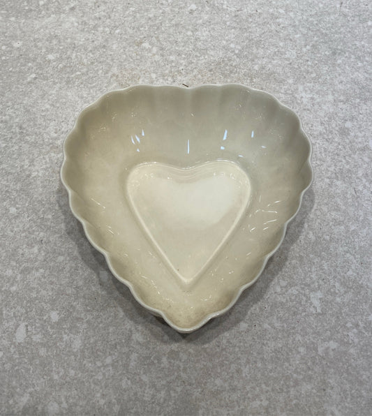 Belleek Heart Bowl