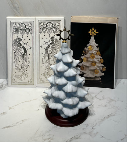 Franklin Mint Christmas Calendar & Tree