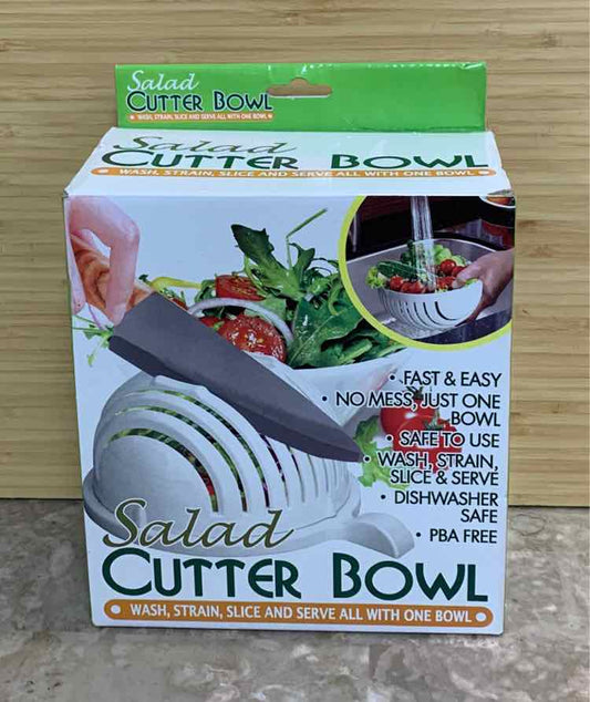 Salad Cutter Bowl