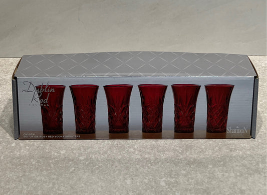 Set of 6 Shannon Crystal Glasses
