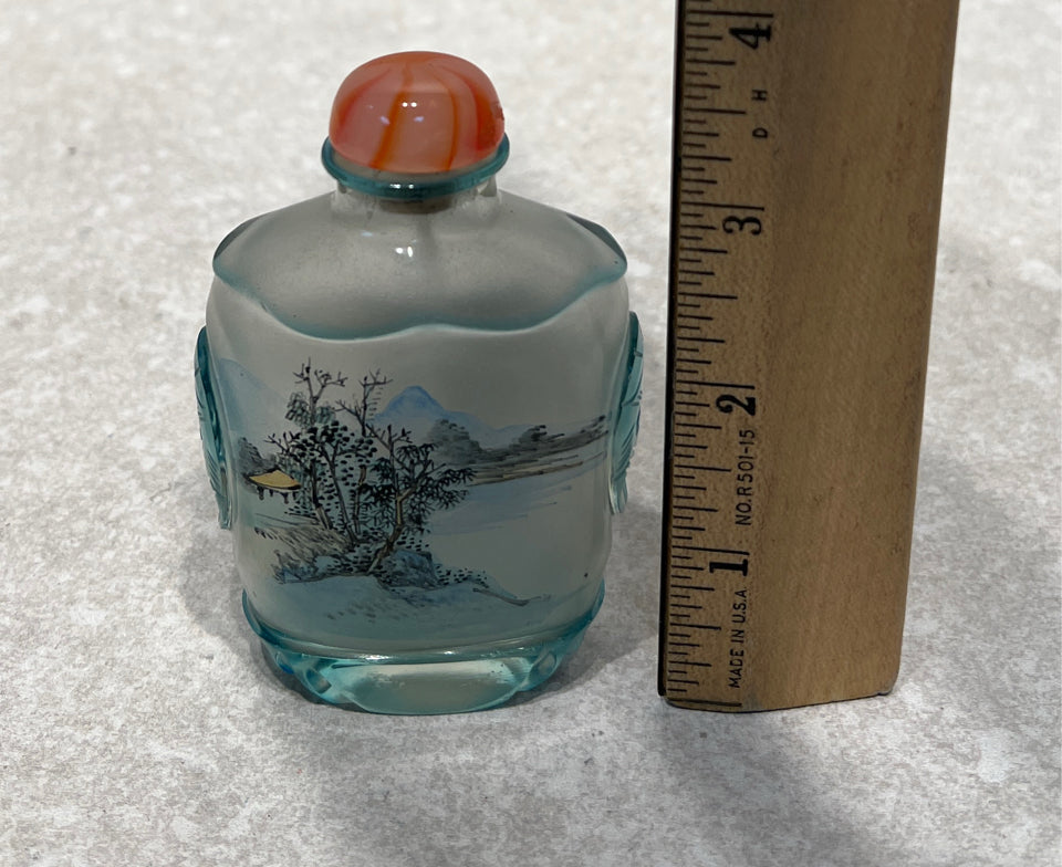 Chinese Reverse Painting Bottle