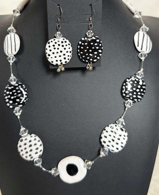 Necklace and Earrings
