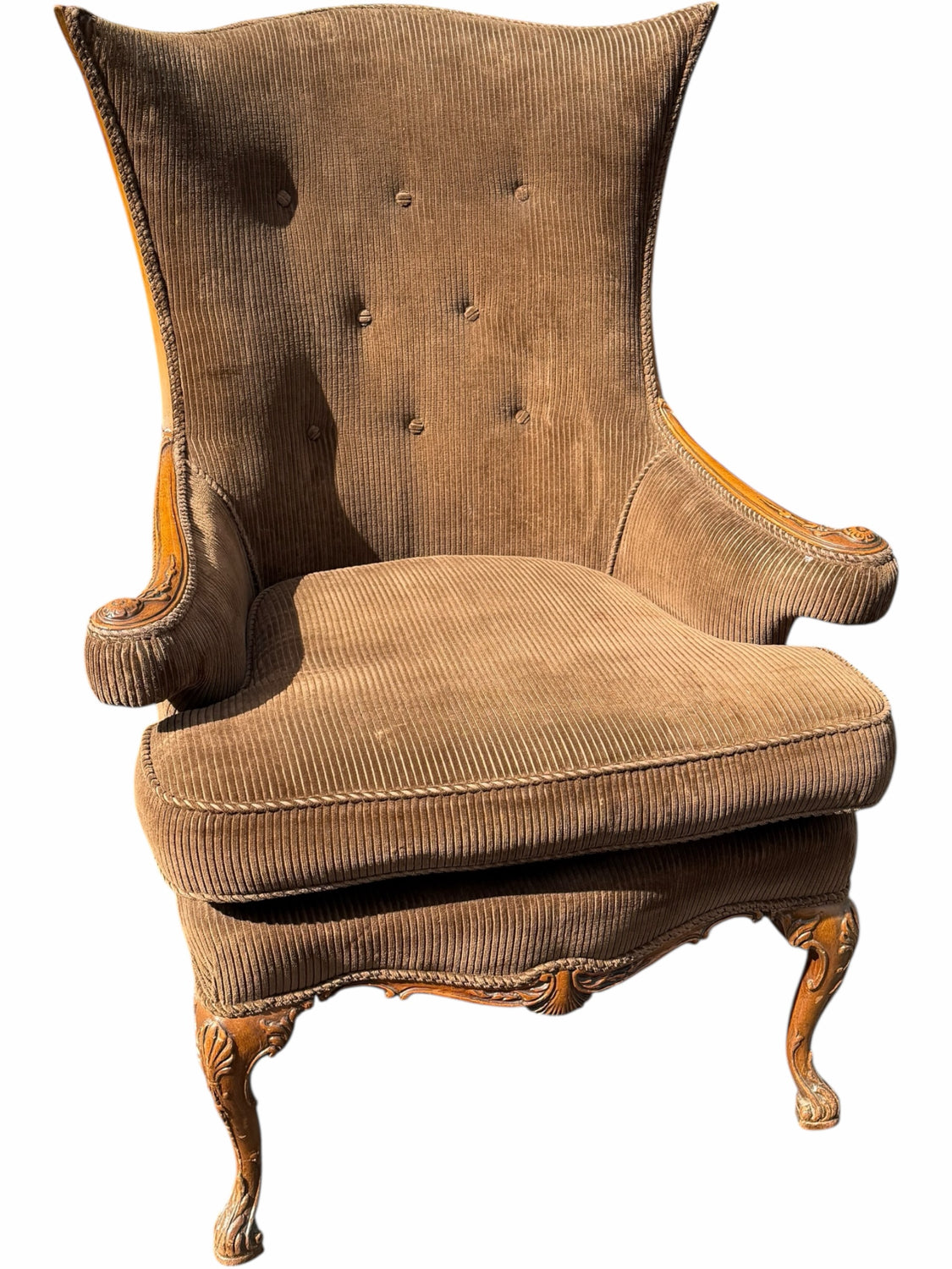 Brown Wingback