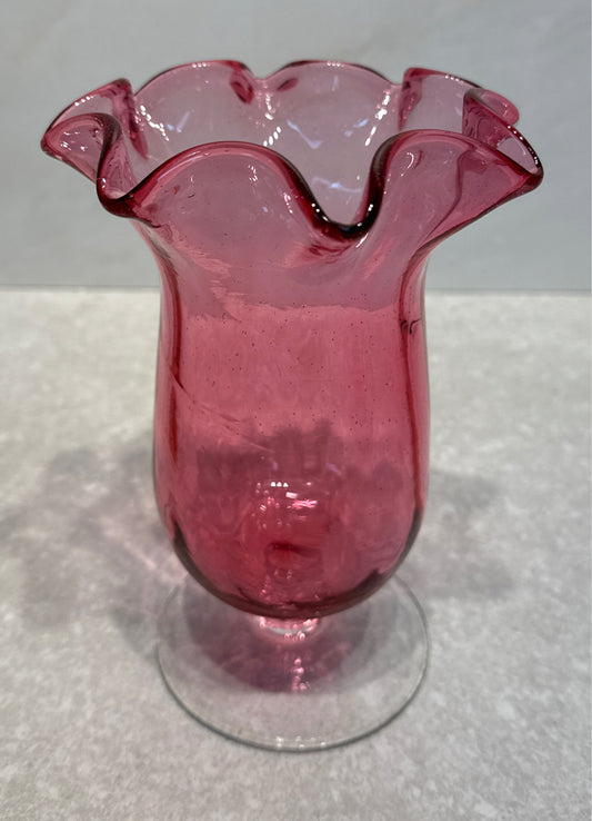 Cranberry Vase