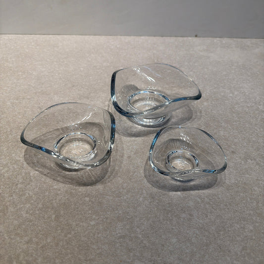 Urch Glass Decorative Bowls (Set of 3)
