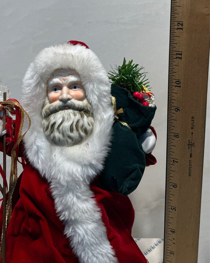 Vintage Lighted Santa