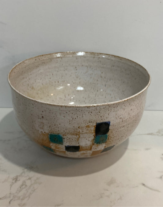 Signed Pottery Bowl
