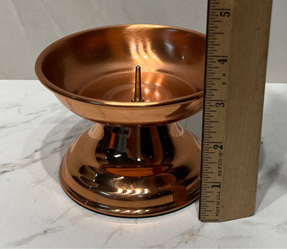 Copper Candle Holder