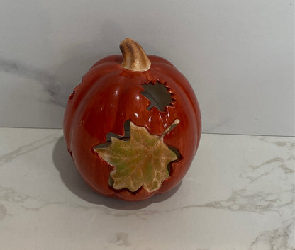 Pumpkin Candle Holder