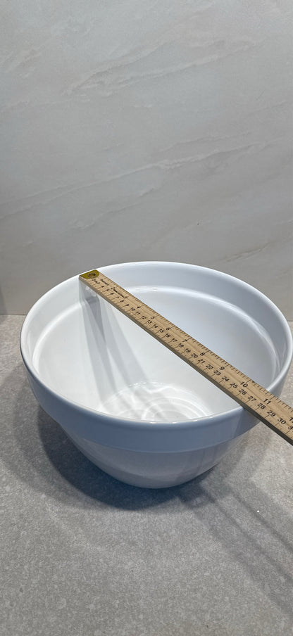 Large White Bowl
