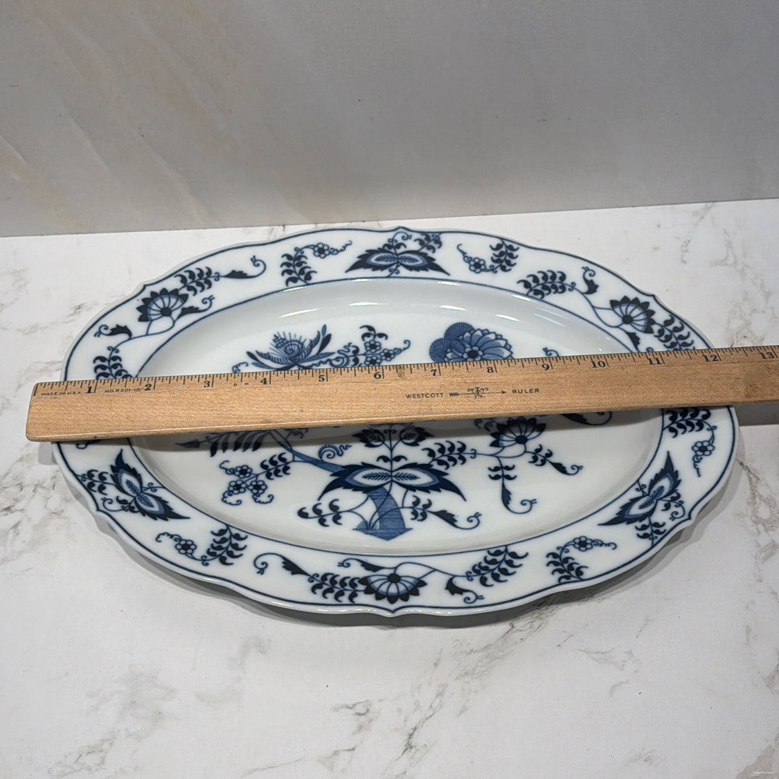Blue Danube Serving Platter