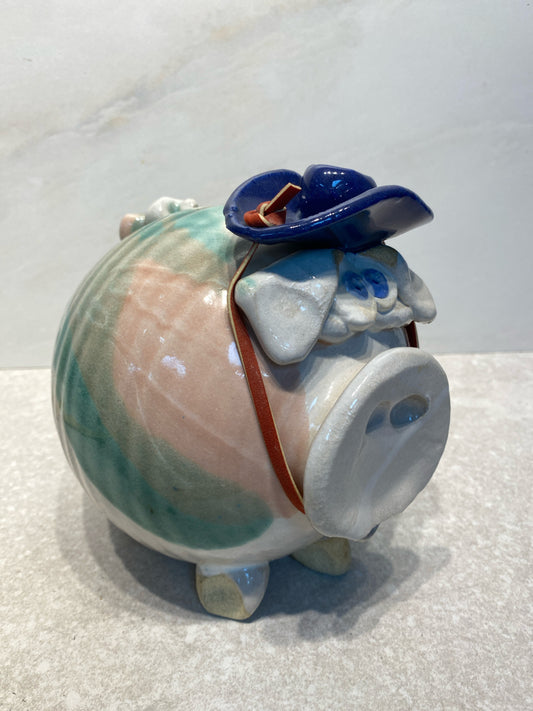 Pottery Pig Bank