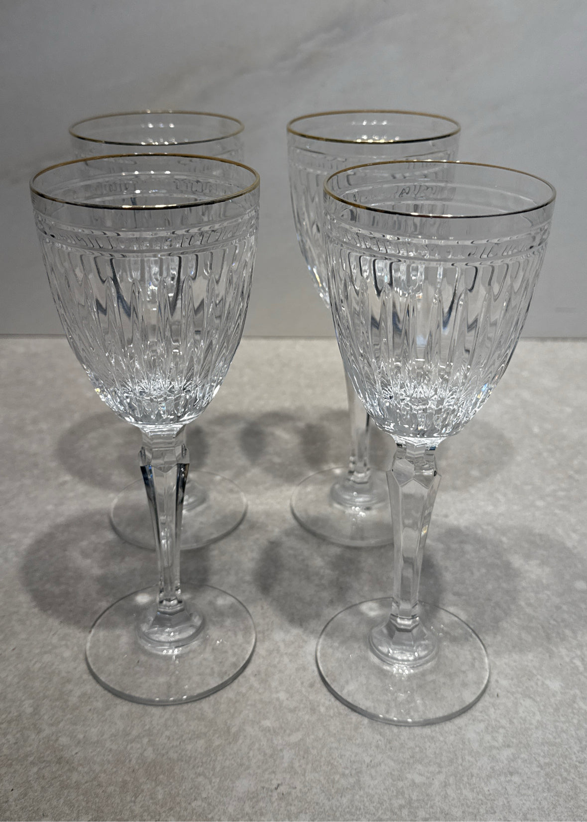 Set of 4 Waterford Glasses