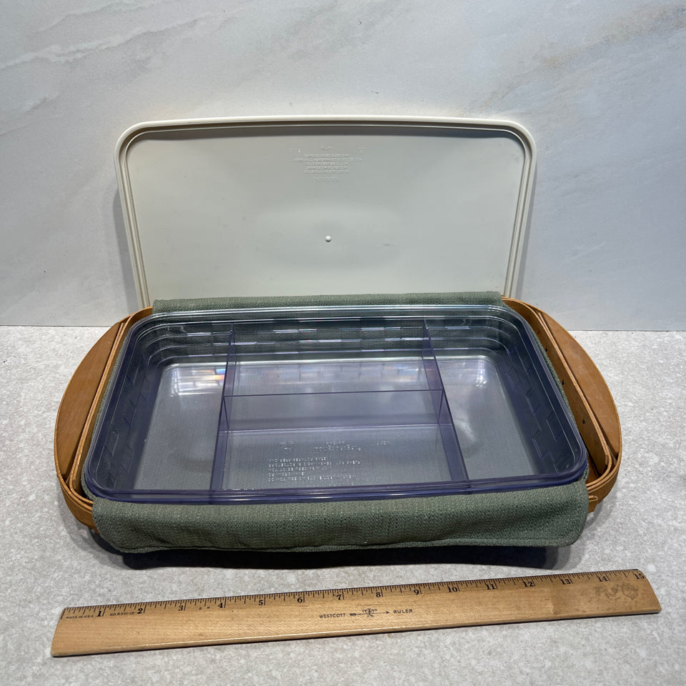 Longaberger Basket with Cover
