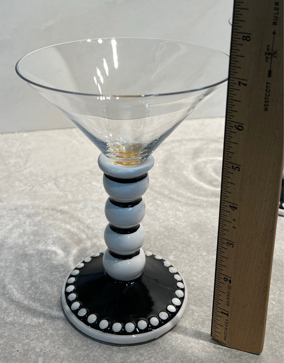 Set of 4 Martini Glasses