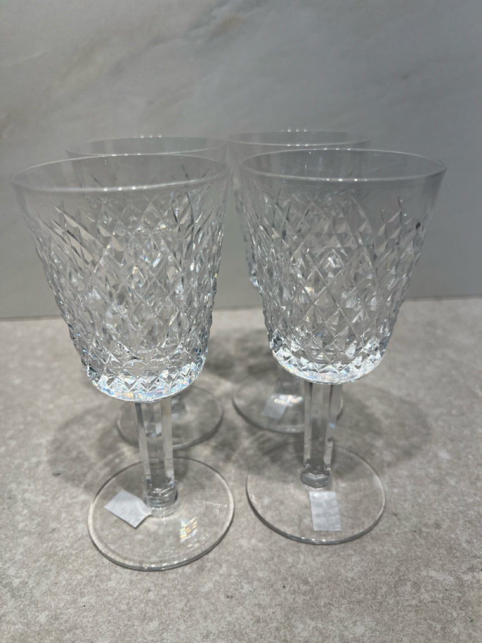 Set of 4 Waterford Glasses