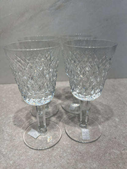Set of 4 Waterford Glasses