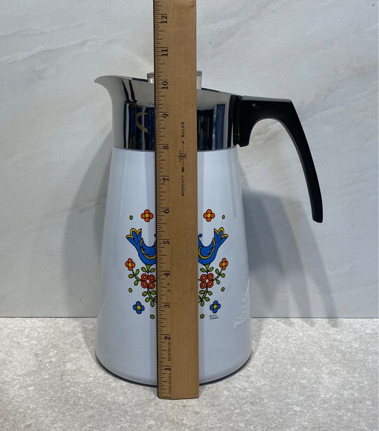 Corningware Country Festival Coffee Pot