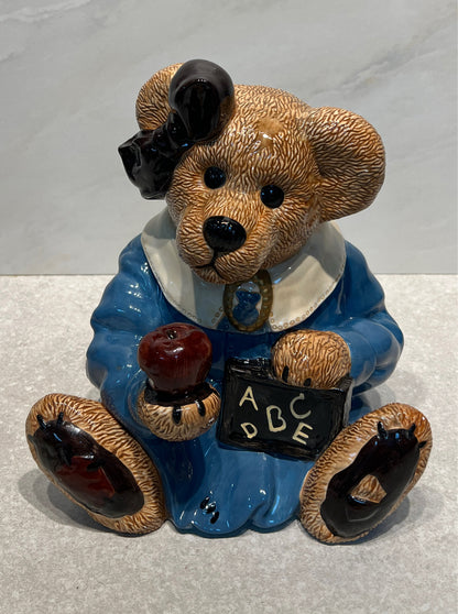 Covered Cookie Jar Boyds Bear