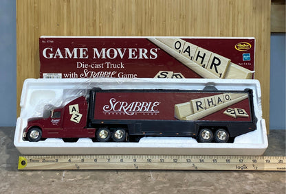 Die-Cast Truck with Scrabble Game