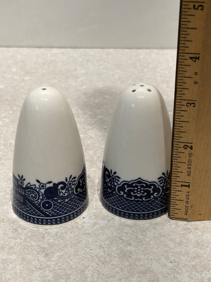 Blue Willow Salt And Pepper