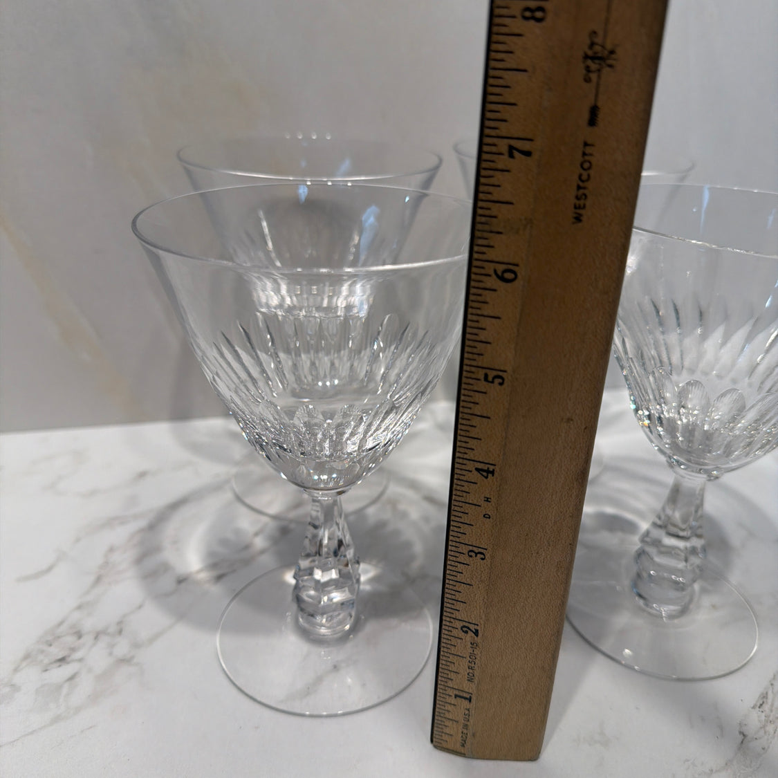 Set of 4 Tiffin Glasses