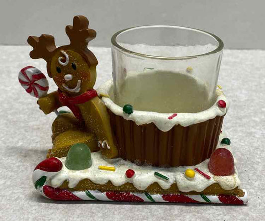 Gingerbread Candleholder