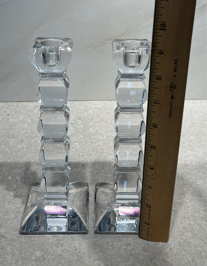 Pair of Waterford Candleholders