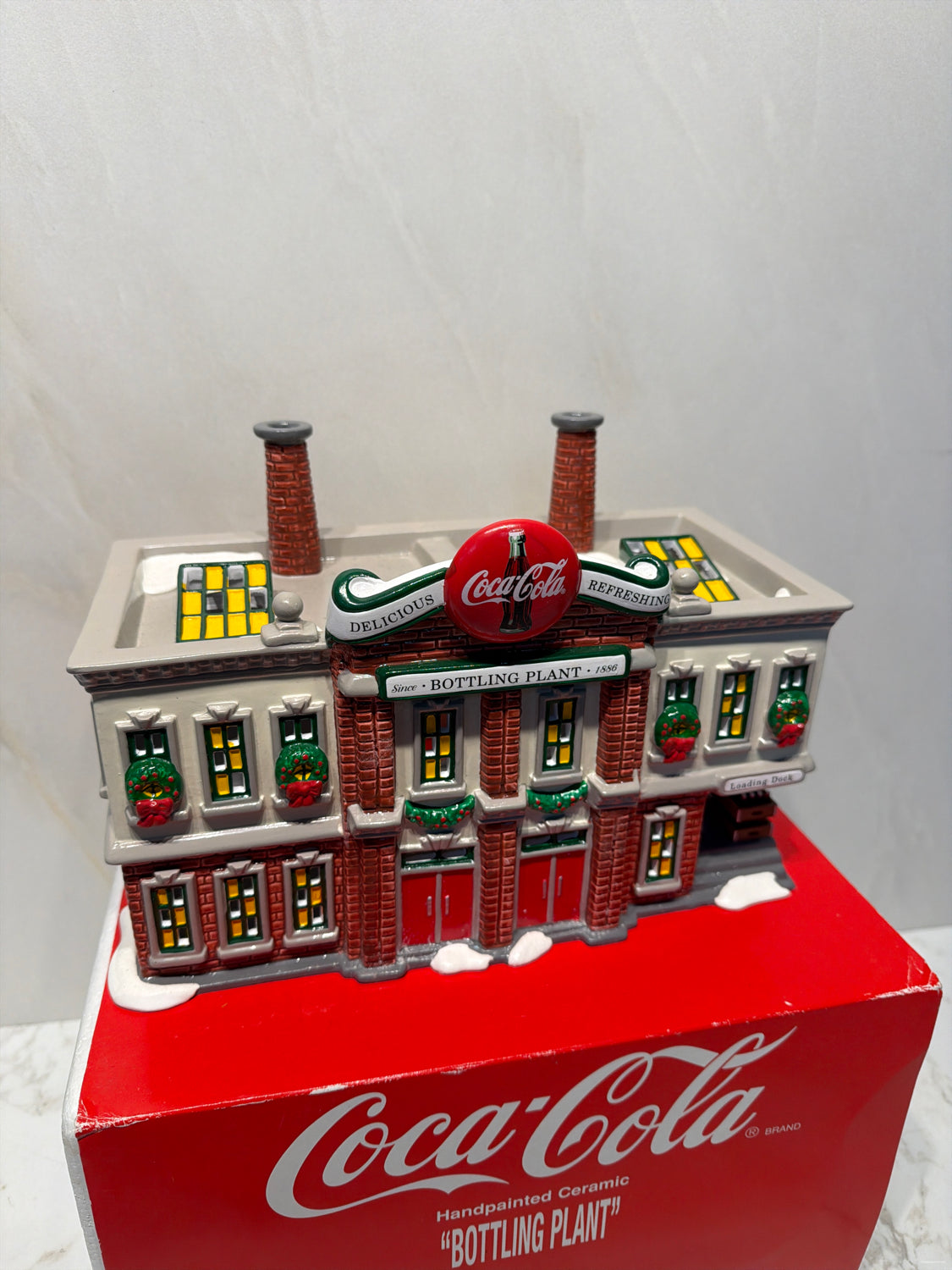 Dept. 56 Coca Cola Bottling Plant