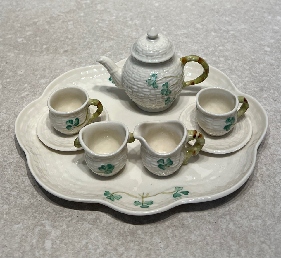Belleek Mini Tea Set
