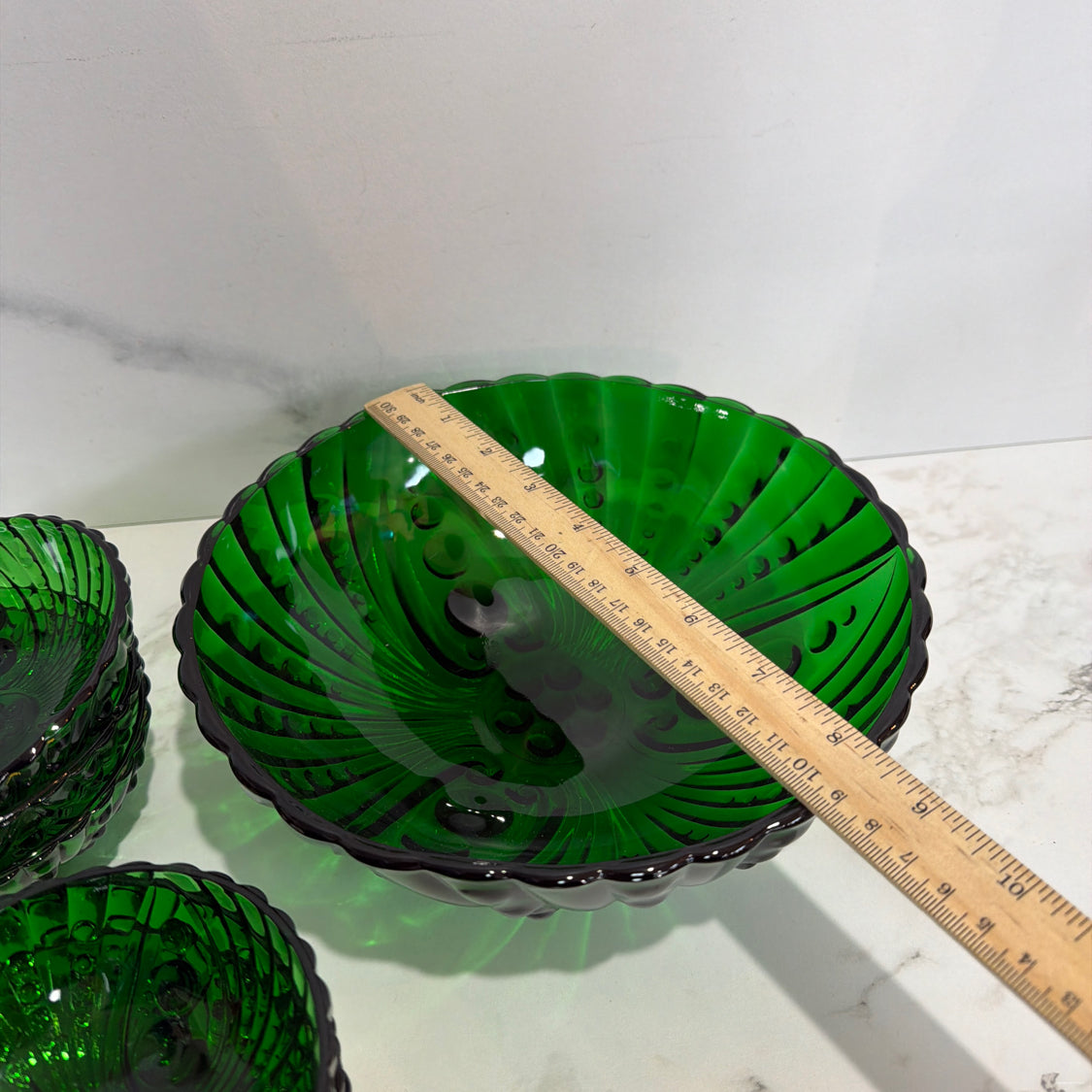 7-Piece Green Bowl Set