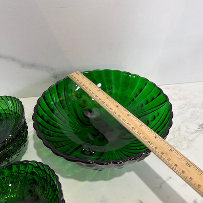 7-Piece Green Bowl Set